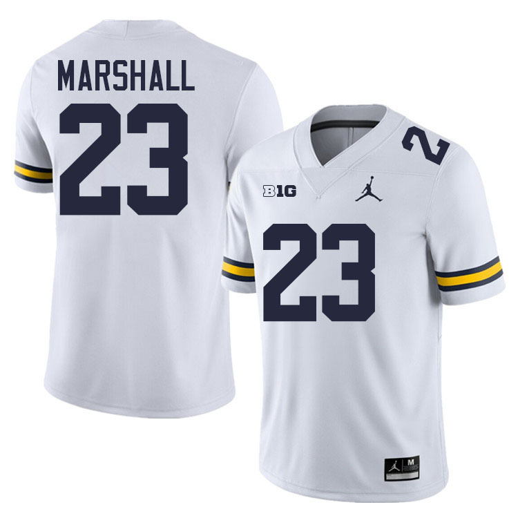 Jordan Marshall Michigan Jersey,Michigan Wolverines #23 Jordan Marshall Jersey Youth-White